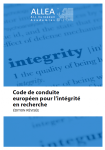 Code de conduite européen pour l’intégrité en recherche