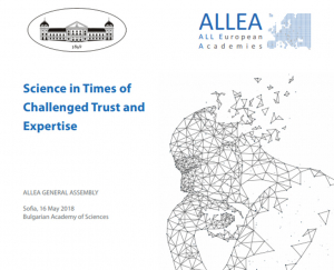 Science in Times of Challenged Trust and Expertise