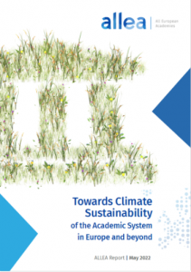 Towards Climate Sustainability of the Academic System in Europe and beyond